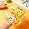 Kinder Hausschuhe Sommer Jungen Mädchen Weiche Sohle Flache Anti-slip Hausschuhe Haushalt Dusche Casual Vielseitige Cartoon Ente Strand Hausschuhe