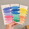 Frosted Colored Bangs Hair Clip for Girls - BB Side Clip Hair Accessory