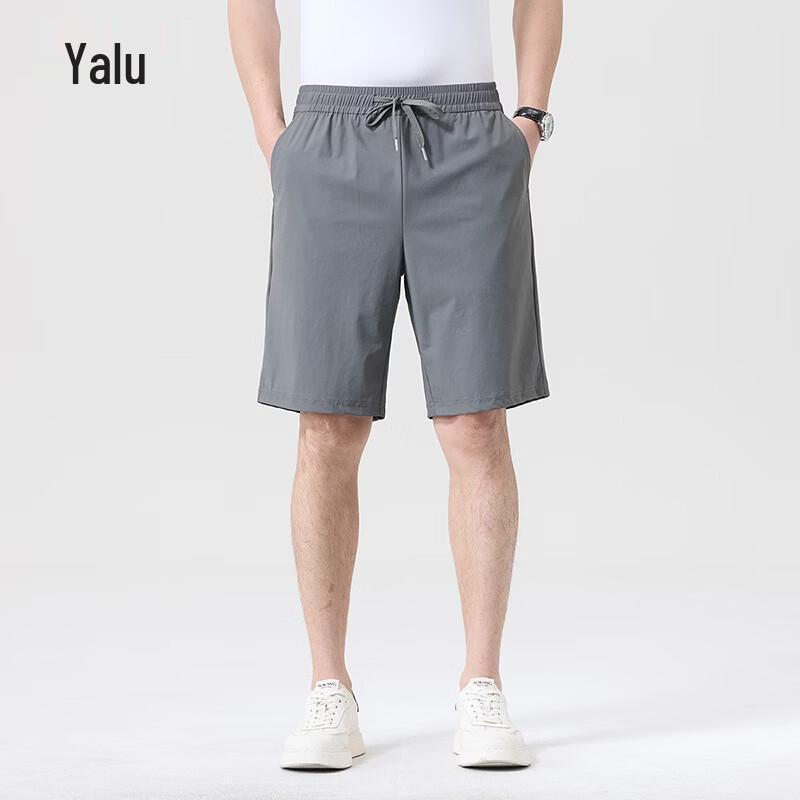Men s Ice Silk Casual Shorts M