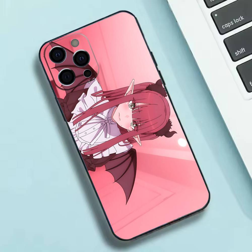 M-My Dress-Up Darling Phone Case For iPhone 17,16,15,14,13,12,11 X XR Plus,Soft Silicone Black Cover