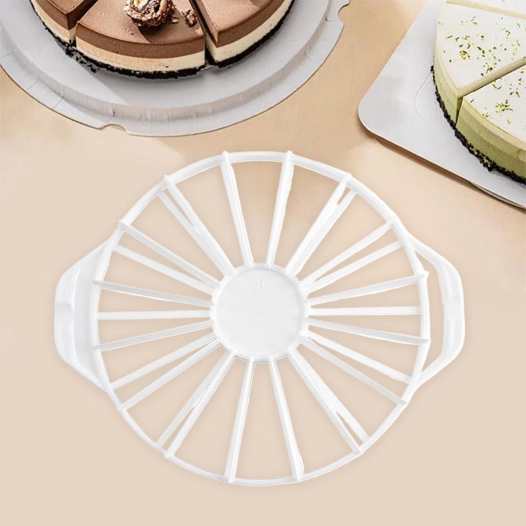 Cake Slicer For Even Slices Round Cake Portion Cutter Pie Pastry Servers For Family Home Decoration Party Friends Picnic