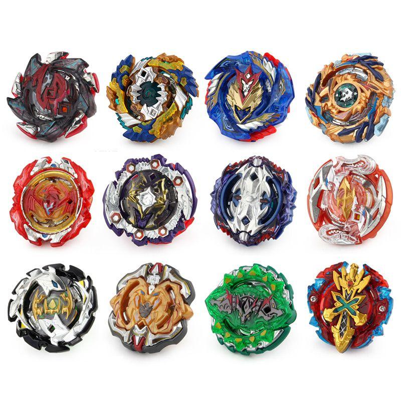 Set 12pcs Beyblade Portable Gyro B122 B125 B127 With Foam Kids Toys Storage Case