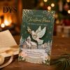 Holiday Gathering Props Christmas Pocket Hug Card, Mini Greeting Token with Home Accents Festive Design, Gift for Friends Family, Party Favor Keepsake