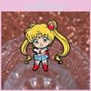 Adorable Anime Girl Evening Dress Enamel Brooch Cute Cartoon Metal Badge Accessory