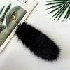 Portachiavi Ciondolo Coda di Pelliccia di Volpe Sintetica - Accessorio per Borsa in Peluche