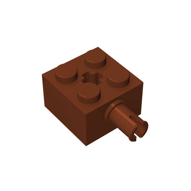 MOC 10PCS 6232 Modified 2x2 With Pin Building Blocks Kit Axle Holes Bricks Particle Puzzle Assemble Toy Children Birthday Gifts