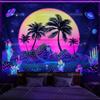 Adorable Cosmic World Wall Tapestry, Dreamy Nebula & Alien Landscape Design Soft Hanging Decor, Perfect Gift For Sci-Fi & Space
