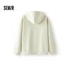 Semir Women's Soft Cotton Loose Hooded Jacket