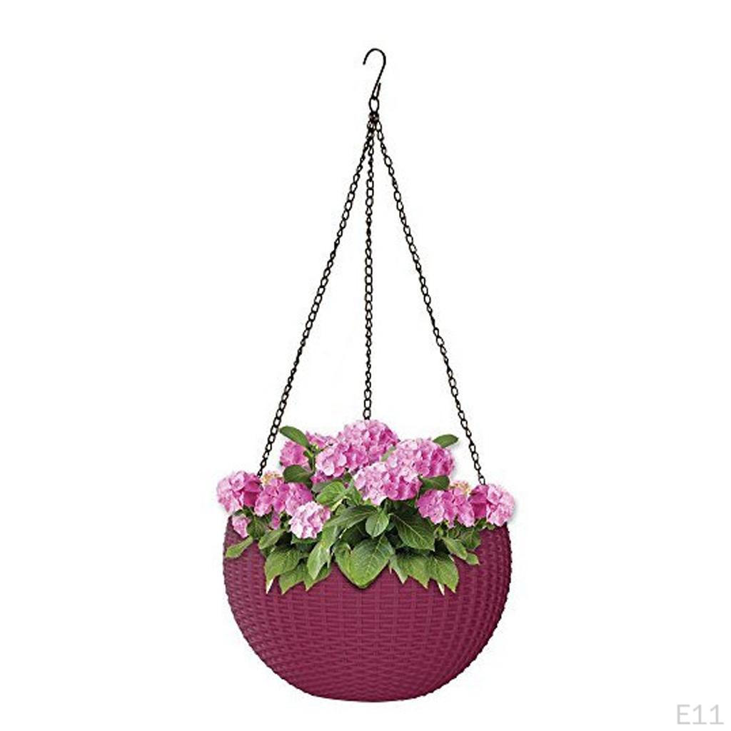 Flower Plant Planter Hanging Pot Chain Home In/outdoor Decoration
