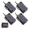 4 PCS KW7-0 Micro Switch, 16A 250VAC 3-Pin 1NO 1NC Normally Open, Replacement for Power XL and Vortex Air Fryer, Microwave Oven, Induction Cooker