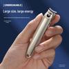 360° Rotating Stainless Steel Nail Clippers – Large, Portable, Anti-Splash Manicure Tool