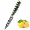 Stainless Steel Fruit Knife Small Damascus Pattern Fruit Peeling and Slicing Multi-purpose Knife Household Kitchen Knife