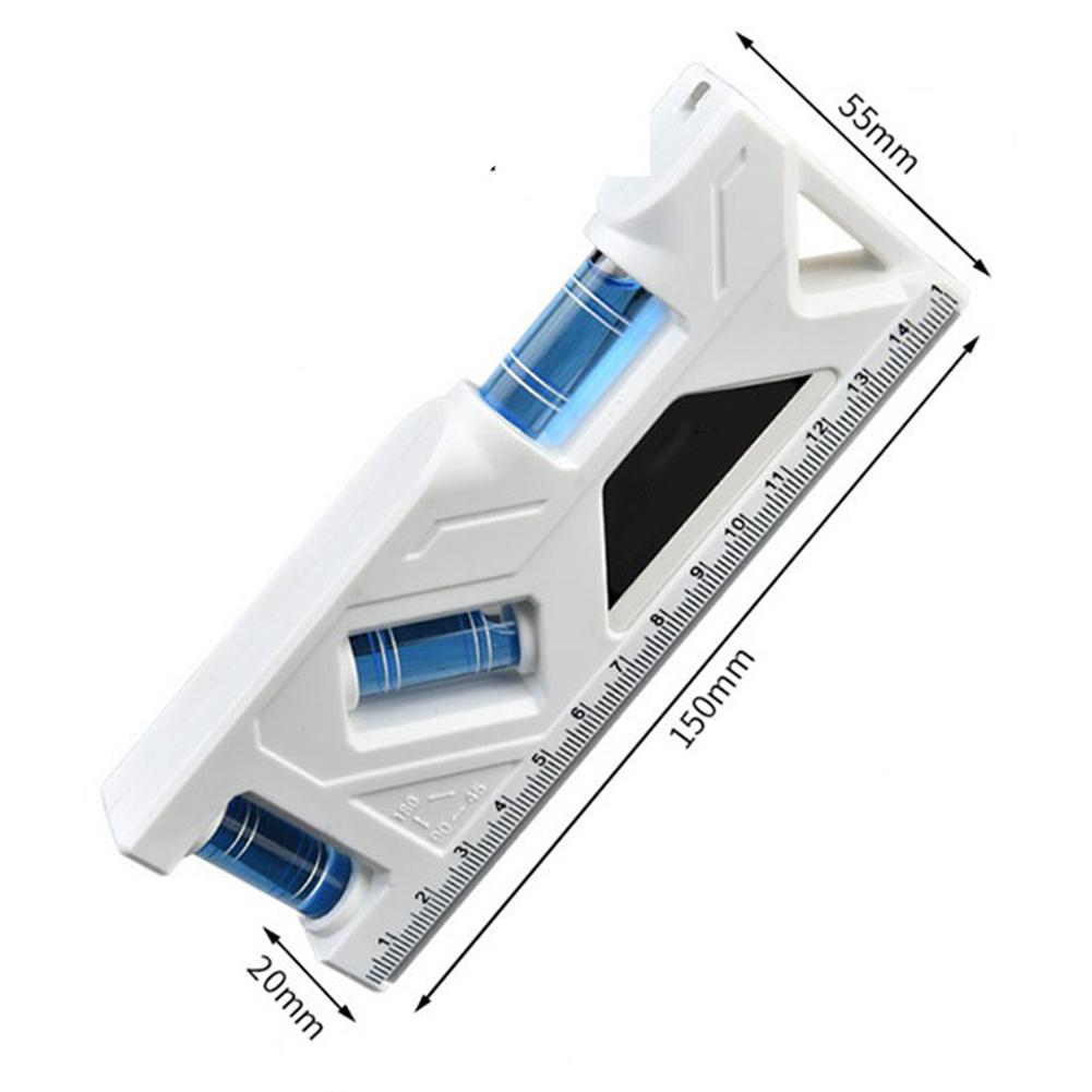 1PC Portable Level Ruler Bubble Level Precision Level Magnetic Lever Angle Gauge Finder Leveling Aligner Woodworking Tool