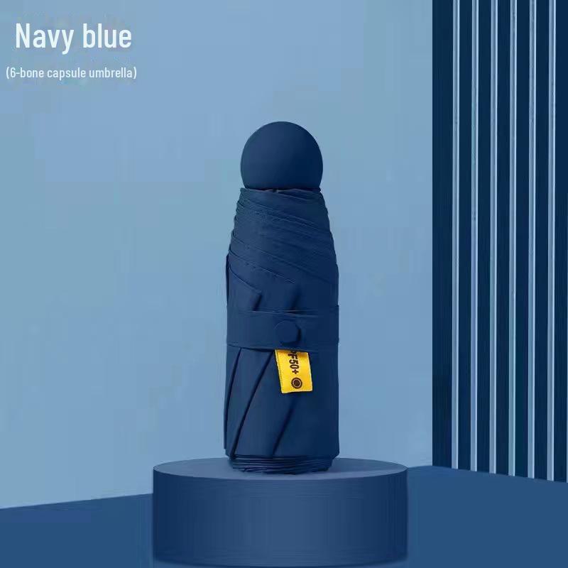 Kompaktowy Ultralekki Damski Parasol Przeciwsłoneczny i Przeciwdeszczowy z Ochroną UV