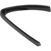 Bumper Grill Trim,V Shape Front Grille Decoration,Bright Black Grill Cover,Compatible with Alfa Romeo Stelvio 2017-2023