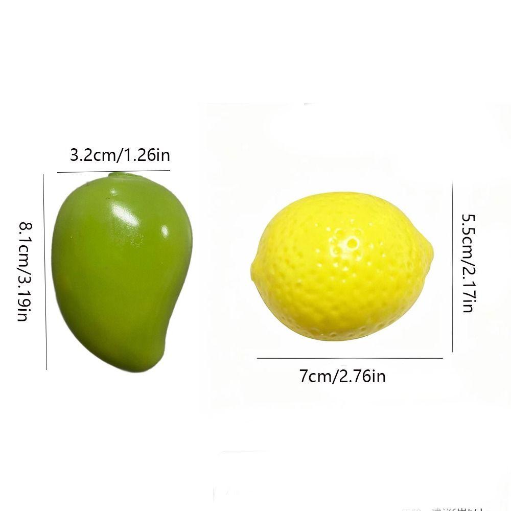 Handmade Lemon Stress Ball Color Changing Crunchy Squishy Fidget Ball Pinch Le Office