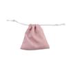 Women's Outdoor Travel Solid Color Portable Headphones Data Cable Drawstring Storage Bag Pocket Cosmetic Bag