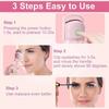 Heated Eyelash Curler Electric 2-Level Temperature Control Long-lasting Curling and Shaping Portable Rechargeable Eyelash Curler