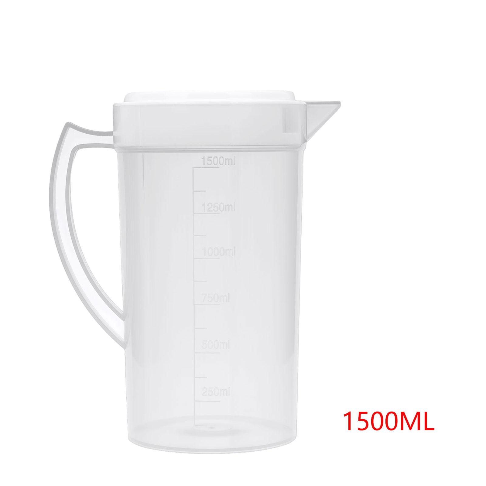 

1.5/2/2.5 л Пластиковый кувшин для воды с ручкой Большой емкости Холодный чайник Кувшин для льда Чайник для пива для холодильника Сок Напиток