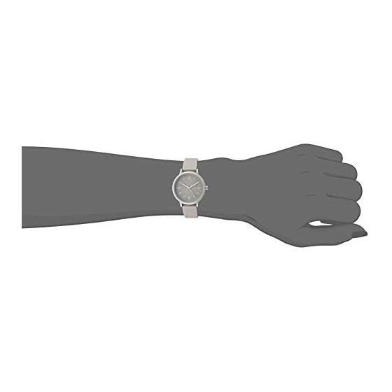 [Fieldwork] Watch Analog Soder Large Silicone Belt YM007-2 Women's Gray