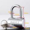 Waterproof Security Lock Metal Anti-theft Padlock  Outdoor Gym Dormitory Cabinet Door