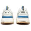 Fila Rayflide Fabric Cushioning, Wear Resistant Low Top Casual Shoes Unisex White Blue Yellow Korean Style 1RM02120E_138