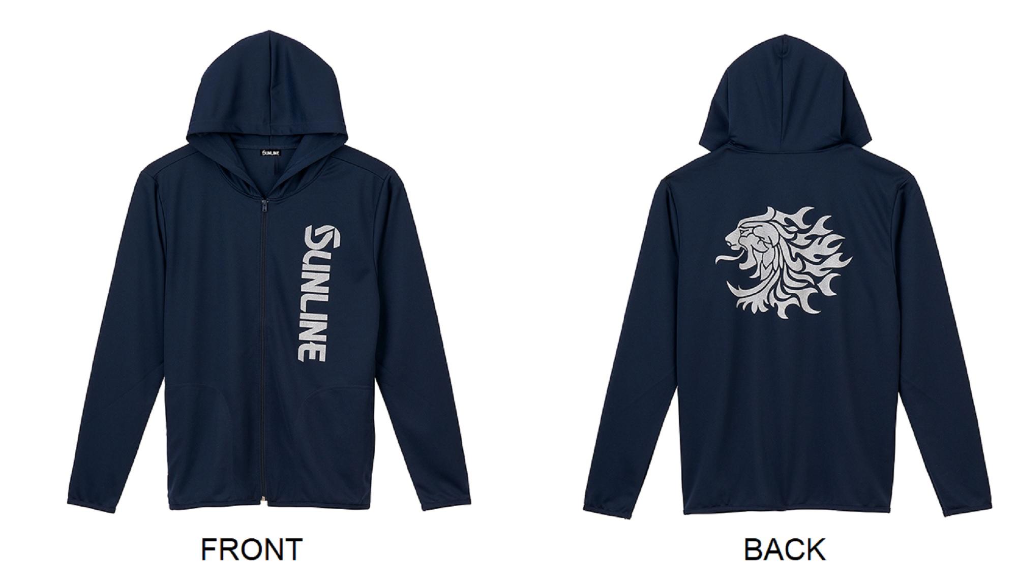 

Sunline SUW-15028DPK Легкая толстовка с капюшоном Dri Fit Темно-синего цвета с длинными рукавами, размер L (4443)