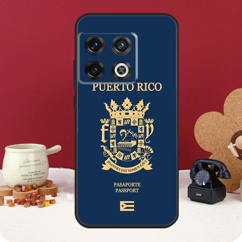 Puerto Rico Flag Cover For OnePlus 13R 13 12 12R 11 10 Pro 8T 10T OnePlus Nord 4 CE 2 3 Lite N10 N20 N30 Case
