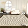 Nordic Style Black and White Carpet Large Area Living Room Decoration Luxury Home Decor Carpets Sofa Table Non-slip Custom Rug