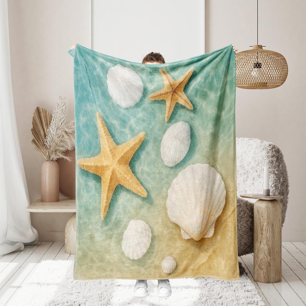 Cozy Flannel Throw Blanket Soft Warm Blanket for Couch Bed All-Season Cozy Lightweight Breathable Blankets Home Decor Gifts
