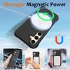 For Samsung Galaxy S25 Magnetic Case Ripple Texture Liquid Silicone Protective Cover with Strap