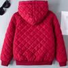 Kinder Jungen Teddy Kapuzenmantel Fleece Reißverschlussjacke Mädchen
