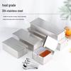 Stainless Steel 3-Compartment Seasoning Box