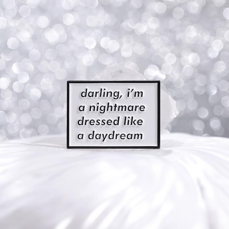 Unique Brooch Lettering With Stylish Design And Elegant Finish For Unisex Wear 2024 In