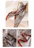 2026 New Women's Silk Scarf: Old Money Style, 86cm Mulberry Silk Crepe Satin, High-Grade Feel, Printed Square Scarf Shawl