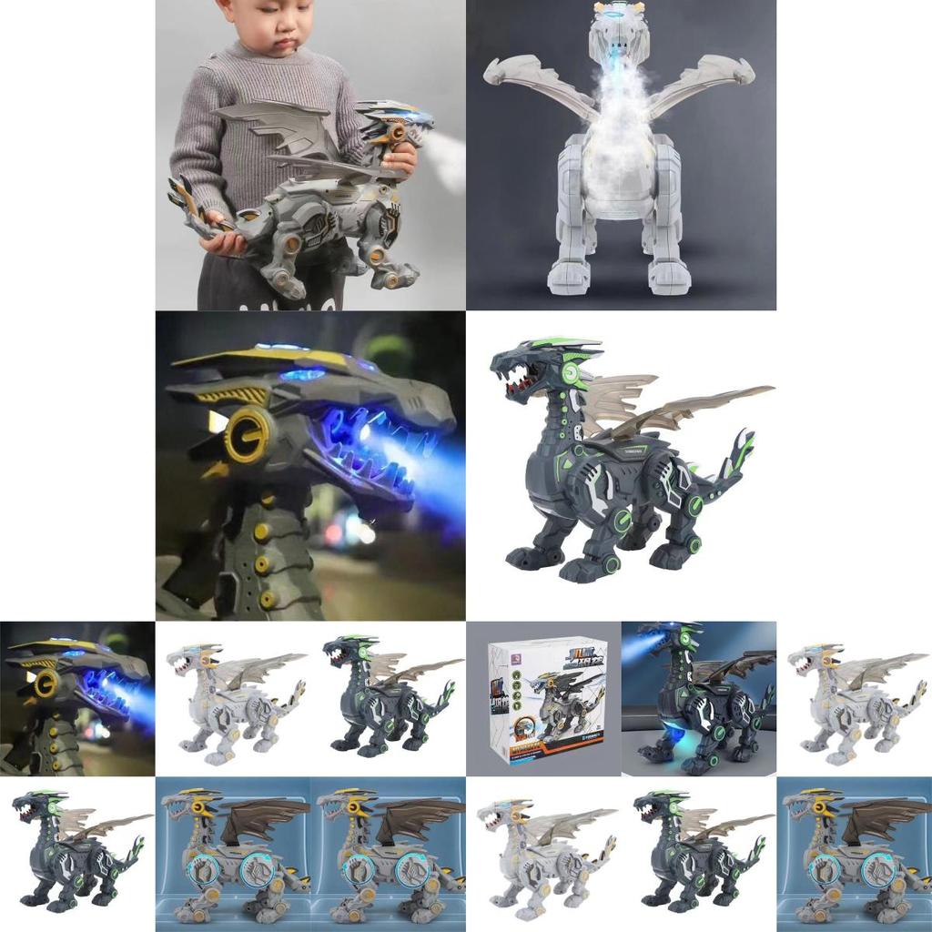 Spraying Electric Dragon Large-sized Dino Toy For Boys