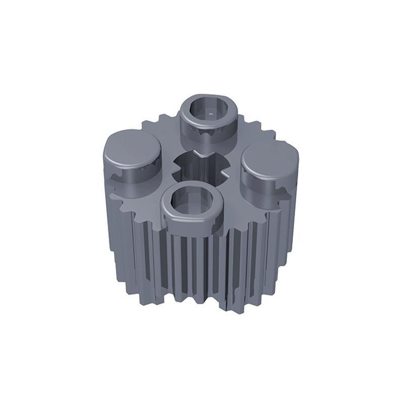 50pcs 92947 Round 2 X 2 Axle Hole Grille Bricks Collections Bulk Modular GBC Toys For Technical MOC DIY Building Blocks Compatib
