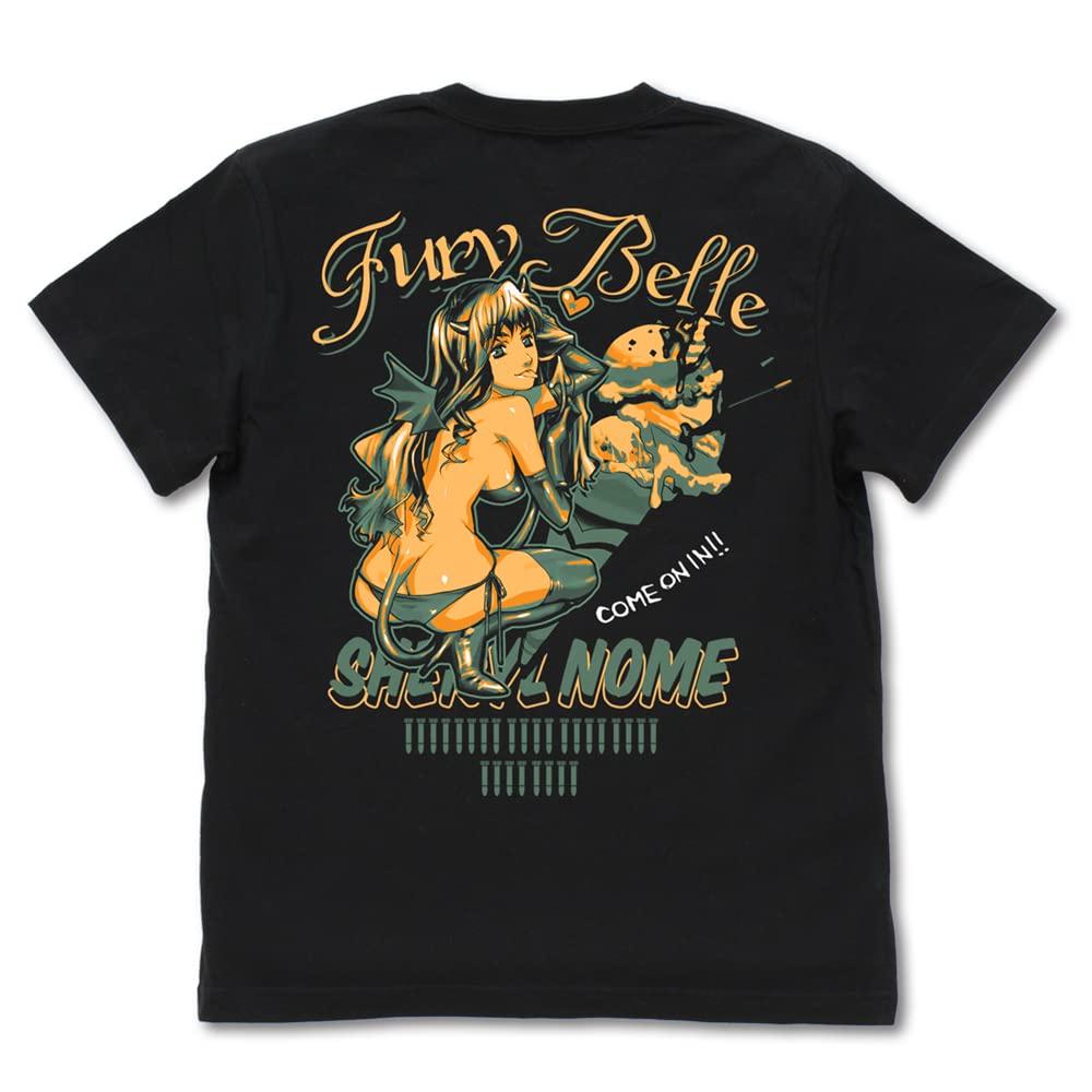 

COSPA Macross F Nose Art Sheryl T-shirt BLACK L size