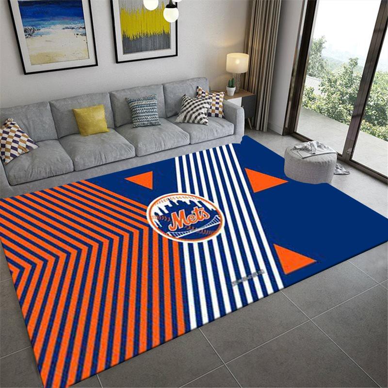 New York Mets Carpet Rug for Living Room Bedroom Home Sofa Decoration,Kids Play Non-slip Floor Mat