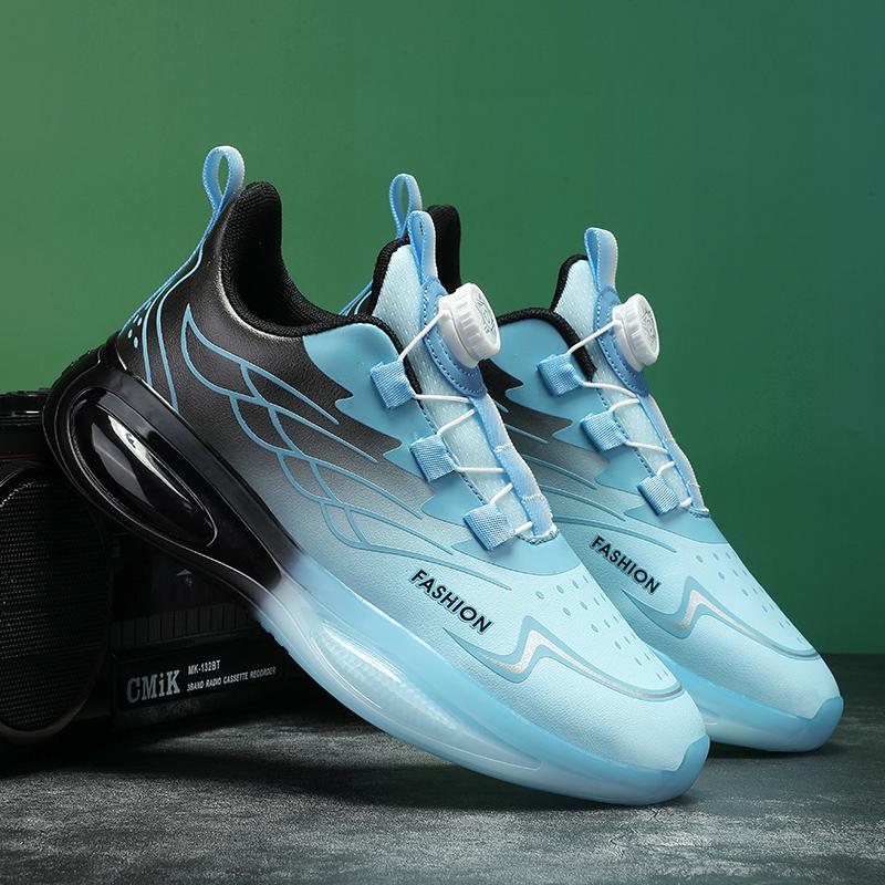 Fashion Trendy Brand Men's Sports Running Shoes Essential for Sports Exams Men's Casual Shoes Breathable Outdoor Hiking Shoes Black