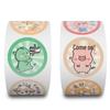 Cartoon Animal Decorative Stickers - 500/Roll for Notebooks
