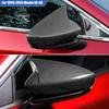Kohlefaser Auto Rückspiegelabdeckung Spiegelkappe Rückspiegelgehäuse ABS-Zierleiste für Mazda CX-50 CX50 2022-2024 Auto Außenzubehör
