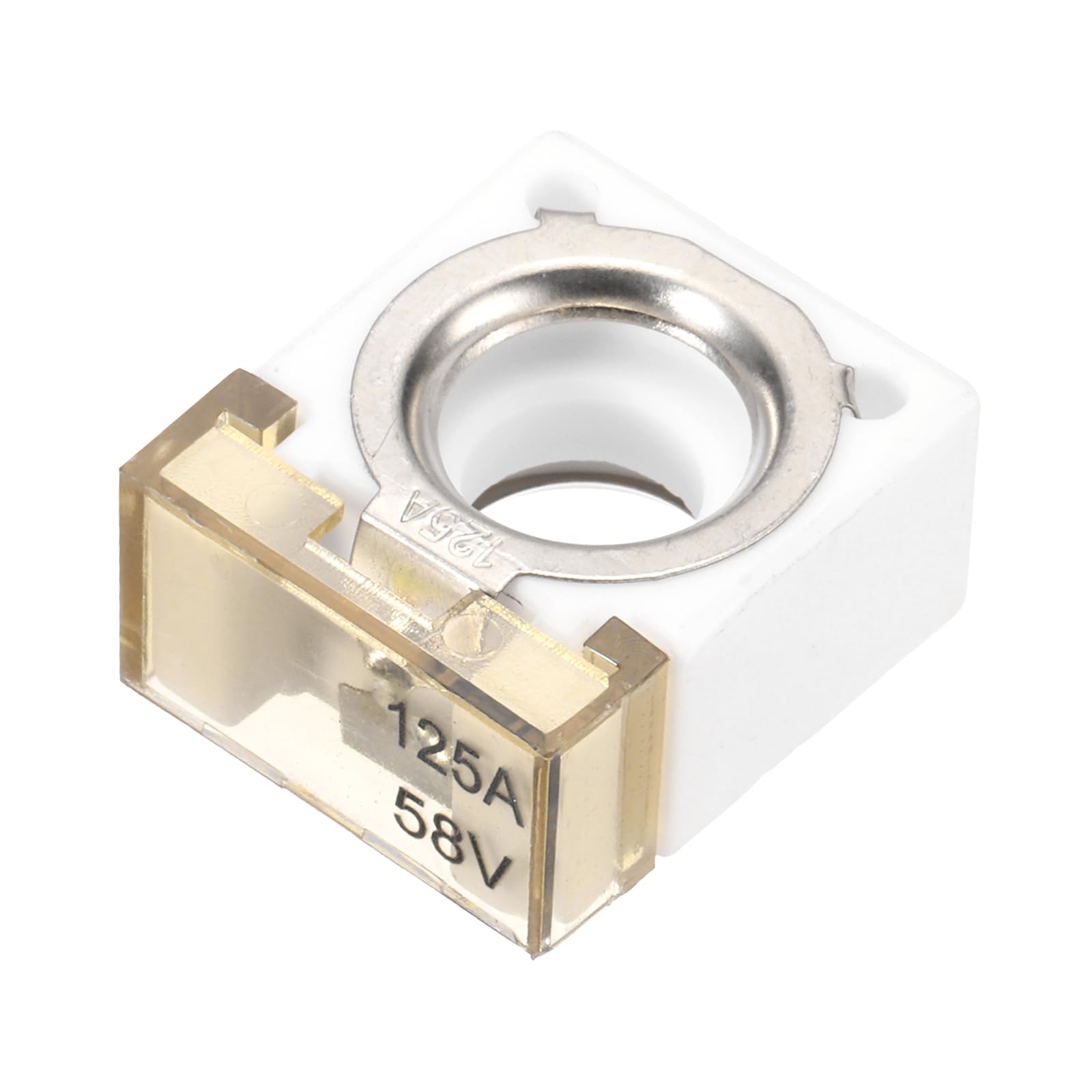 

uxcell Terminal Fuse 125A Terminal Block Fuse 58V DC Marine Rate Fuse and