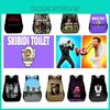 Skibidi Toilet Oxford Stoff Rucksack Niedlich Und Langlebig Kinder Schultasche
