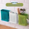 CHAHUA Wall-Mounted Plastic Chopstick Storage Holder