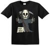 Funny FREE HUGS REAPER KIDS T-SHIRT Halloween Skull Child Children Unisex Tshirt