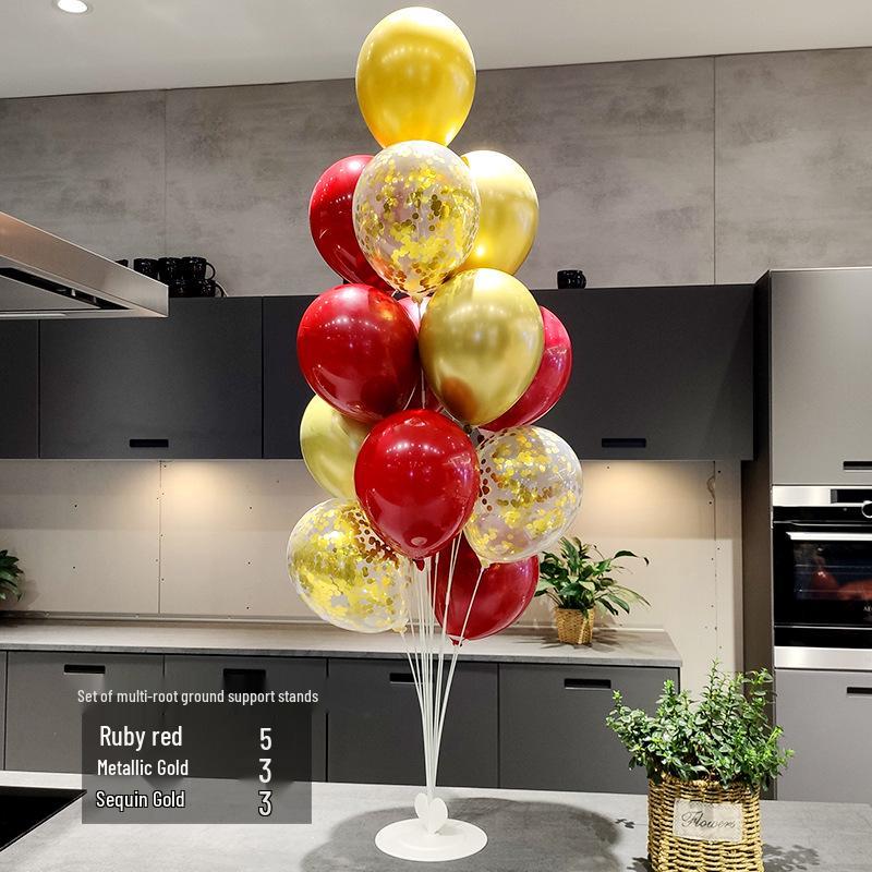 Floating Balloon Stand for Weddings and Birthdays: Room Decoration and Party Pillar.