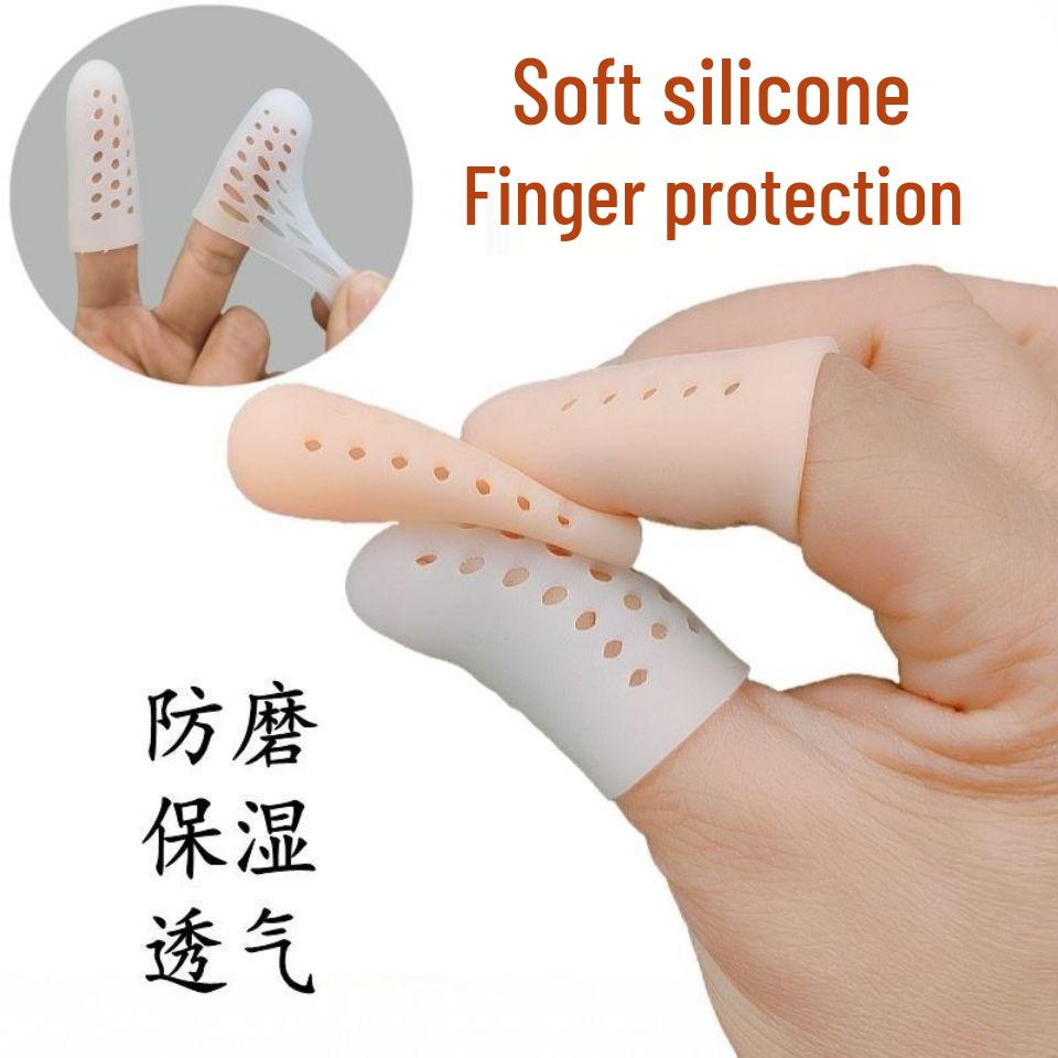 Atmungsaktiver Silikon-Daumen- & Fingerschutz - Rutschfest, Schmerzlinderung, Langlebige Hülle zum Schutz bei Verletzungen & Arbeit