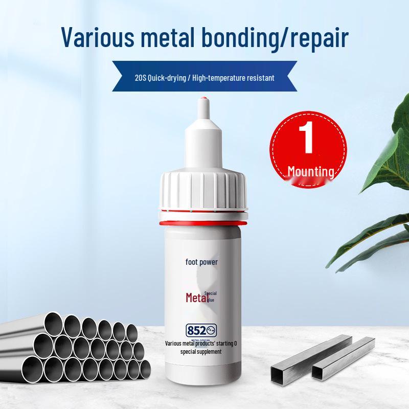 

Металлический клей для алюминия, железа и нержавеющей стали - Прочное соединение без сварки для листового металла и труб