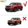 For Jeep Renegade   Chrome Front Side Turn Signal Light Lamp Cover Trim
